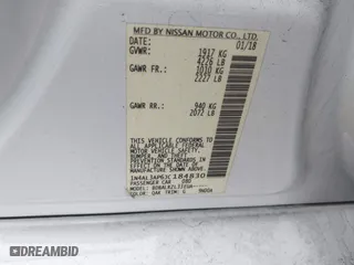 2018 Nissan Altima 2.5 SL with VIN 1N4AL3AP6JC184830, listed as a IAAI auction lot 41330554 with 93,955 mi miles. Bid and sale history available at carsss.com. Image 9.