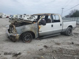 2003 Ford Super Duty F-250 XL with VIN 1FTNW20F53EA73053, listed as a Copart auction lot 82492454 with 0 mi miles and Non Repairable. Bid and sale history available at carsss.com. Image 1.