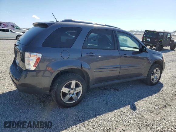 2008 Chevrolet Equinox LT z VIN 2CNDL63F186344091, wystawiony jako Copart lot #52506795 z przebiegiem 160 299 mil mil oraz Szkoda całkowita • Salvage title. Historia ofert i sprzedaży dostępna na DreamBid. Obrazek 3.
