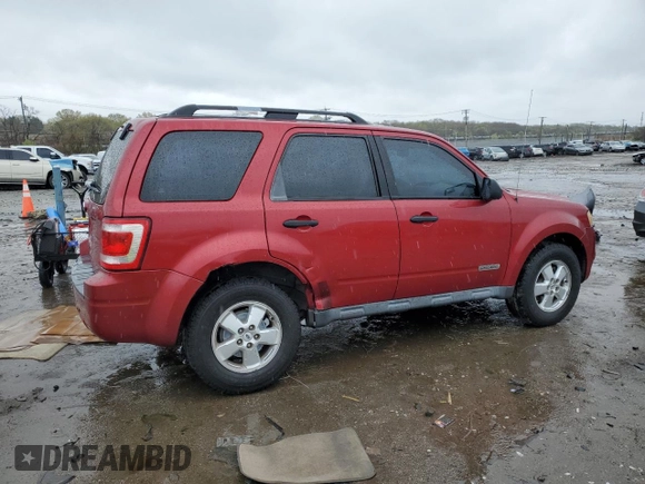2008 Ford Escape XLS with VIN 1FMCU02Z48KA97843, listed as a Copart auction lot 58836445 with 253,904 mi miles and Non repairable. Bid and sale history available at DreamBid. Image 3.