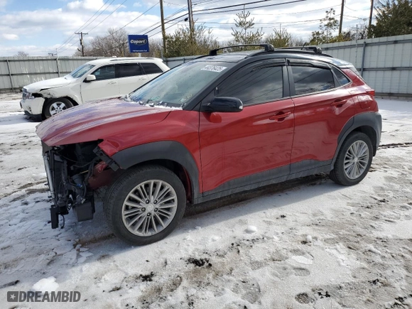 2019 Hyundai Kona SEL with VIN KM8K2CAA0KU347895, listed as a Copart auction lot 44376425 with 80,337 mi miles and Salvage Title. Bid and sale history available at carsss.com. Image 1.