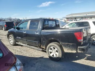 2005 Nissan Titan LE with VIN 1N6AA07B15N555054, listed as a Copart auction lot 42713855 with 213,169 mi miles and Salvage Title. Bid and sale history available at carsss.com. Image 2.