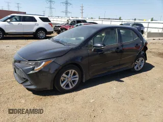 2022 Toyota Corolla Hatchback SE with VIN JTND4MBE7N3186739, listed as a Copart auction lot 60488754 with 10,511 mi miles and Salvage Title. Bid and sale history available at carsss.com. Image 1.