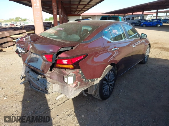 2024 Nissan Altima SV with VIN 1N4BL4DV1RN383465, listed as a IAAI auction lot 42720120 with 44,186 mi miles and . Bid and sale history available at DreamBid. Image 4.