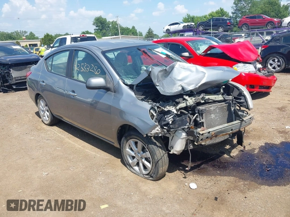 2012 Nissan Versa SV with VIN 3N1CN7APXCL812936, listed as a IAAI auction lot 42533280 with 78,071 mi miles and . Bid and sale history available at DreamBid. Image 1.