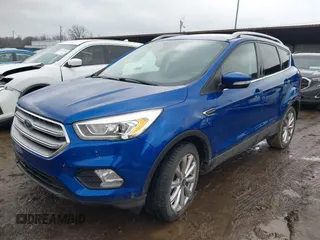 2017 Ford Escape Titanium with VIN 1FMCU9JD8HUA59000, listed as a IAAI auction lot 41559788 with 90,319 mi miles. Bid and sale history available at carsss.com. Image 18.