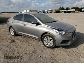 2022 Hyundai Accent SEL with VIN 3KPC24A61NE182923, listed as a Copart auction lot 63205323 with 8,312 mi miles. Bid and sale history available at carsss.com. Image 4.