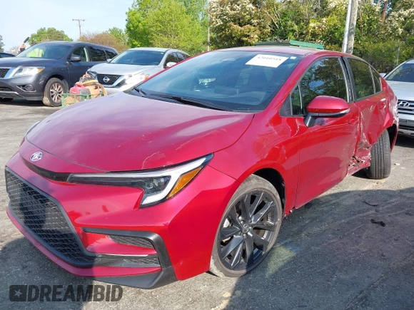2023 Toyota Corolla SE with VIN 5YFS4MCE8PP167962, listed as a IAAI auction lot 42010518 with 5,648 mi miles and . Bid and sale history available at DreamBid. Image 17.