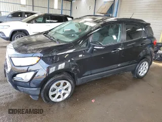 2021 Ford EcoSport SE z VIN MAJ6S3GL6MC404193, wystawiony jako Copart lot #58345965 z przebiegiem 38 196 mil mil oraz Czysty tytuł • Clean title. Historia ofert i sprzedaży dostępna na DreamBid. Obrazek 1.