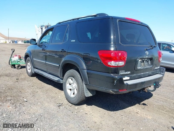 2007 Toyota Sequoia SR5 with VIN 5TDBT44A87S290070, listed as a IAAI auction lot 42069751 with 265,403 mi miles. Bid and sale history available at carsss.com. Image 3.