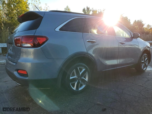 2019 Kia Sorento S V6 with VIN 5XYPG4A57KG599259, listed as a Copart auction lot 74058584 with 86,092 mi miles and Clean Title. Bid and sale history available at carsss.com. Image 3.