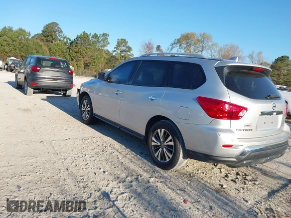 2019 Nissan Pathfinder SL with VIN 5N1DR2MN3KC625241, listed as a IAAI auction lot 41900008 with 156,509 mi miles and . Bid and sale history available at DreamBid. Image 3.