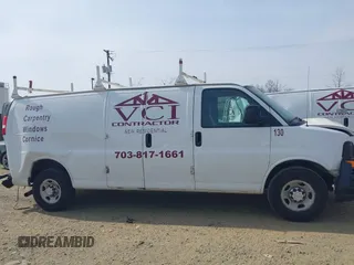 2017 Chevrolet Express Cargo Van with VIN 1GCZGHFG5H1349912, listed as a IAAI auction lot 41638800 with 126,262 mi miles. Bid and sale history available at carsss.com. Image 13.
