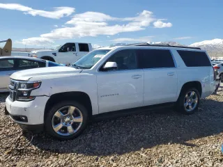 2016 Chevrolet Suburban LT with VIN 1GNSKHKC6GR339643, listed as a Copart auction lot 50190165 with 135,027 mi miles and Salvage Title. Bid and sale history available at carsss.com. Image 1.