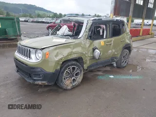 2015 Jeep Renegade Limited with VIN ZACCJBDT0FPB65261, listed as a IAAI auction lot 42523311 with 113,139 mi miles and . Bid and sale history available at DreamBid. Image 17.