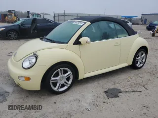 2005 Volkswagen Beetle GLS with VIN 3VWCD31Y15M304690, listed as a Copart auction lot 86781274 with 108,690 mi miles and Salvage title. Bid and sale history available at DreamBid. Image 1.