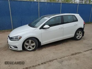 2019 Volkswagen Golf S z VIN 3VWG57AU3KM030374, wystawiony jako Copart lot #57373345 z przebiegiem 80 908 mil mil oraz Szkoda całkowita • Salvage title. Historia ofert i sprzedaży dostępna na DreamBid. Obrazek 1.
