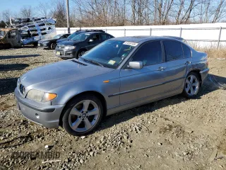 2004 BMW 3 Series 325xi with VIN WBAEU33484PR13366, listed as a Copart auction lot 87836165 with 191,471 mi miles and Salvage Title. Bid and sale history available at carsss.com. Image 1.