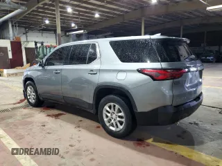 2023 Chevrolet Traverse LS with VIN 1GNERFKWXPJ117371, listed as a Copart auction lot 55616005 with 30,622 mi miles and Salvage title. Bid and sale history available at DreamBid. Image 2.