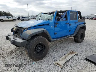 2011 Jeep Wrangler Unlimited Sport with VIN 1J4HA3H19BL570752, listed as a Copart auction lot 43986175 with 163,957 mi miles and Salvage Title. Bid and sale history available at carsss.com. Image 1.
