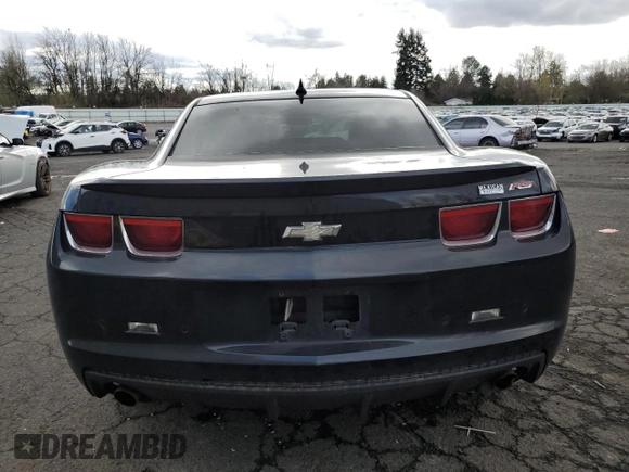2013 Chevrolet Camaro LT with VIN 2G1FC1E35D9146523, listed as a Copart auction lot 50328805 with 197,179 mi miles and Salvage Title. Bid and sale history available at carsss.com. Image 6.