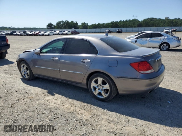 2006 Acura RL z VIN JH4KB16576C005794, wystawiony jako Copart lot #55167965 z przebiegiem 157 104 mil mil oraz Szkoda całkowita • Salvage title. Historia ofert i sprzedaży dostępna na DreamBid. Obrazek 2.