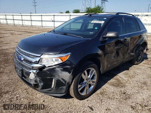 2013 Ford Edge Limited with VIN 2FMDK4KC2DBB91074, listed as a Copart auction lot 63145834 with 172,310 mi miles and Salvage Title. Bid and sale history available at carsss.com. Image 1.