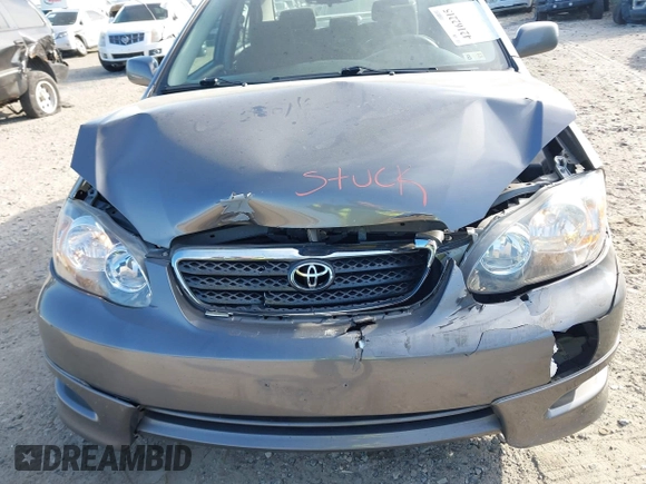 2008 Toyota Corolla CE with VIN 1NXBR32E68Z003834, listed as a IAAI auction lot 42162215 with 230,460 mi miles and . Bid and sale history available at DreamBid. Image 6.
