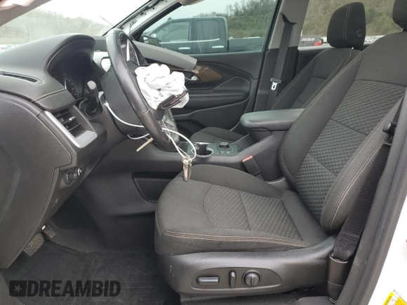 2020 GMC Terrain SLE with VIN 3GKALTEVXLL222431, listed as a Copart auction lot 80990714 with 69,204 mi miles and Salvage title. Bid and sale history available at DreamBid. Image 7.