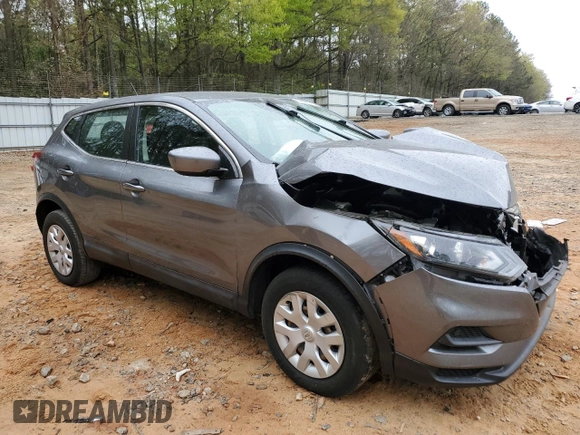 2020 Nissan Rogue S with VIN JN1BJ1CV5LW268887, listed as a Copart auction lot 50595775 with 125,644 mi miles and Salvage title. Bid and sale history available at DreamBid. Image 4.