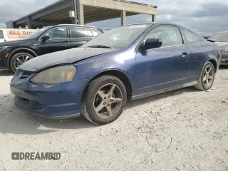 2004 Acura RSX with VIN JH4DC54824S008776, listed as a Copart auction lot 45322785 with 141,268 mi miles and Salvage Title. Bid and sale history available at carsss.com. Image 1.