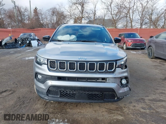2023 Jeep Compass Latitude with VIN 3C4NJDBN7PT532099, listed as a IAAI auction lot 41485624 with 10,564 mi miles and . Bid and sale history available at DreamBid. Image 11.