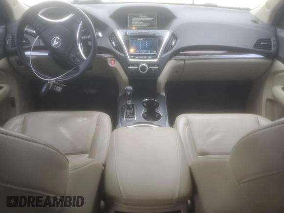 2014 Acura MDX Technology with VIN 5FRYD4H41EB027723, listed as a Copart auction lot 43794115 with 160,722 mi miles and Salvage Title. Bid and sale history available at carsss.com. Image 8.