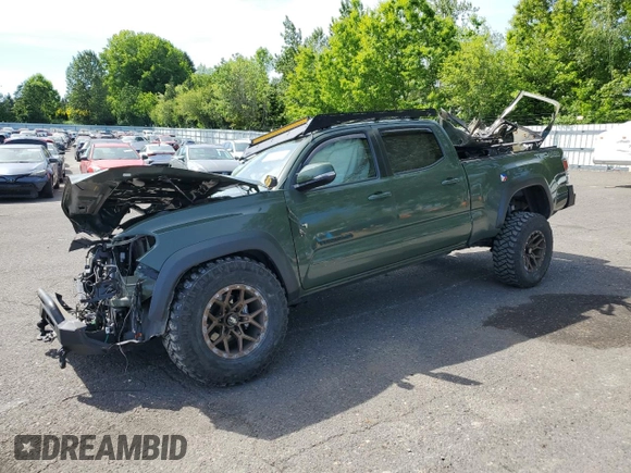 2021 Toyota Tacoma SR5 z VIN 3TMDZ5BN8MM112478, wystawiony jako Copart lot #55741375 z przebiegiem Nie podano mil oraz Nie do naprawy • Non repairable. Historia ofert i sprzedaży dostępna na DreamBid. Obrazek 1.