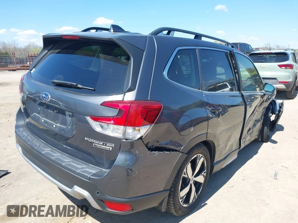 2021 Subaru Forester Touring with VIN JF2SKAXC0MH468473, listed as a IAAI auction lot 41886546 with 37,055 mi miles. Bid and sale history available at carsss.com. Image 4.