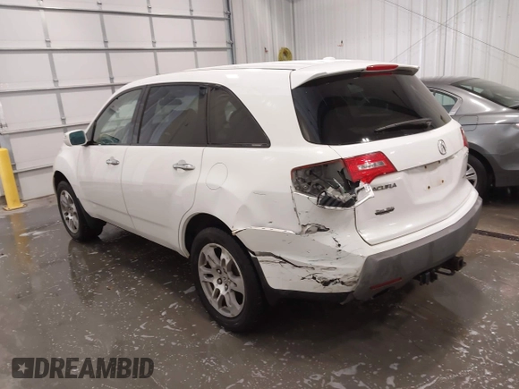 2007 Acura MDX Tech Pkg with VIN 2HNYD28337H508190, listed as a IAAI auction lot 41916213 with 184,119 mi miles. Bid and sale history available at carsss.com. Image 3.