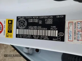 2010 Lexus HS with VIN JTHBB1BA7A2003304, listed as a Copart auction lot 75722344 with 154,641 mi miles and Salvage Title. Bid and sale history available at carsss.com. Image 13.