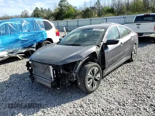 2017 Honda Civic EX-L with VIN 19XFC1F76HE015083, listed as a Copart auction lot 49513045 with 102,827 mi miles and Salvage title. Bid and sale history available at DreamBid. Image 11.