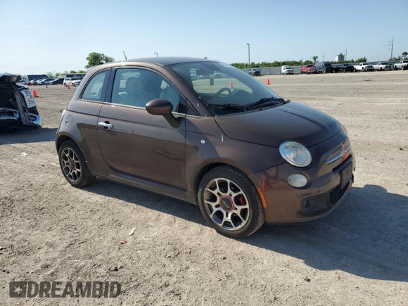 2014 FIAT 500 Sport z VIN 3C3CFFBRXET276016, wystawiony jako Copart lot #52253235 z przebiegiem 152 884 mil mil oraz Szkoda całkowita • Salvage title. Historia ofert i sprzedaży dostępna na DreamBid. Obrazek 4.