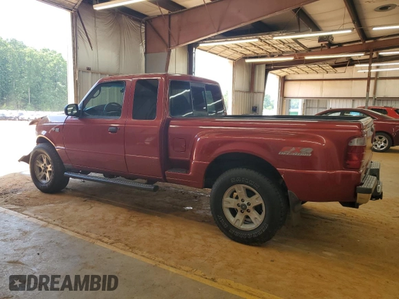 2003 Ford Ranger XL Fleet with VIN 1FTZR45E23PB21049, listed as a Copart auction lot 57033605 with 152,889 mi miles and Salvage title. Bid and sale history available at DreamBid. Image 2.