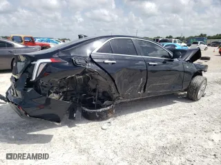 2022 Cadillac CT4 Premium Luxury with VIN 1G6DB5RK5N0121257, listed as a Copart auction lot 70191444 with 0 mi miles and Non Repairable. Bid and sale history available at carsss.com. Image 3.