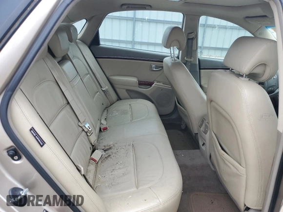 2008 Hyundai Azera Limited with VIN KMHFC46F28A291297, listed as a Copart auction lot 56549315 with 161,035 mi miles and Clean Title. Bid and sale history available at DreamBid. Image 10.
