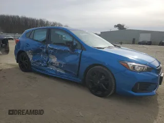 2020 Subaru Impreza Special Sports with VIN 4S3GTAM66L3727835, listed as a Copart auction lot 88171595 with 17,954 mi miles and Salvage title. Bid and sale history available at DreamBid. Image 4.