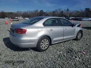 2014 Volkswagen Jetta Sedan S with VIN 3VW1K7AJ5EM367069, listed as a Copart auction lot 45405855 with 257,494 mi miles and Salvage Title. Bid and sale history available at carsss.com. Image 3.