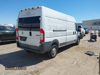 2017 Ram ProMaster Cargo with VIN 3C6TRVDGXHE539159, listed as a IAAI auction lot 41848586 with 263,092 mi miles and . Bid and sale history available at carsss.com. Image 4.