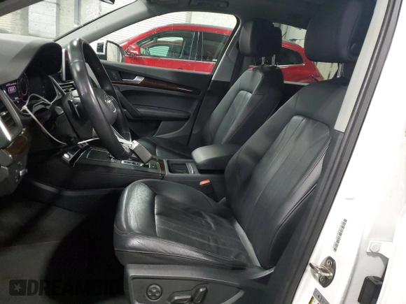 2019 Audi Q5 Premium Plus with VIN WA1BNAFY2K2035945, listed as a Copart auction lot 57507345 with 79,866 mi miles and Salvage title. Bid and sale history available at DreamBid. Image 7.