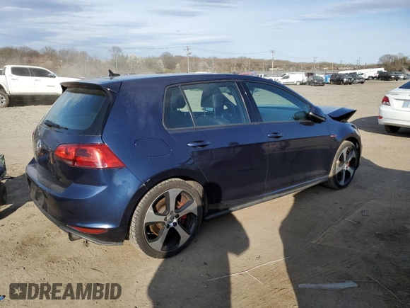 2016 Volkswagen Golf GTI SE w/Performance Pkg with VIN 3VW547AU7GM049754, listed as a Copart auction lot 47627794 with 55,337 mi miles. Bid and sale history available at carsss.com. Image 3.