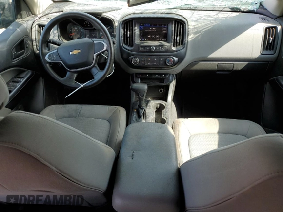 2021 Chevrolet Colorado 4WD Work Truck with VIN 1GCGTBEN1M1217644, listed as a Copart auction lot 54350535 with 101,429 mi miles and Salvage title. Bid and sale history available at DreamBid. Image 8.