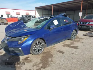 2020 Toyota Corolla SE with VIN JTDS4RCEXLJ053070, listed as a IAAI auction lot 41797751 with 1 mi miles. Bid and sale history available at carsss.com. Image 17.