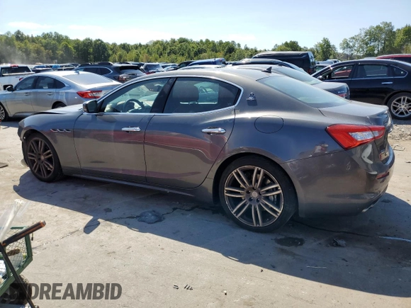 2019 Maserati Ghibli S Q4 GranLusso with VIN ZAM57YTL2K1309855, listed as a Copart auction lot 70747164 with 38,614 mi miles and Salvage Title. Bid and sale history available at carsss.com. Image 2.